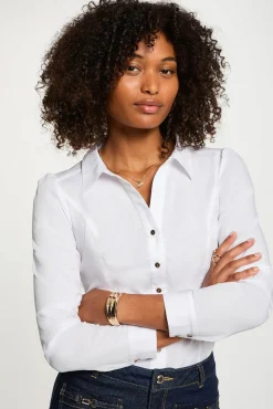 Mujer Morgan Blusas>Camisa manga larga