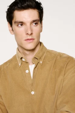 Hombre Selected Camisas>Camisa micropana 100% algodón orgánico