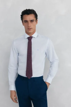 Hombre Pedro del Hierro Camisas>Camisa microraya fácil plancha + anti olor slim fit