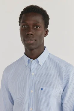 Hombre Pedro del Hierro Camisas>Camisa non iron + antimanchas rayas