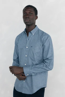 Hombre Pedro del Hierro Camisas>Camisa non iron oxford cuadros