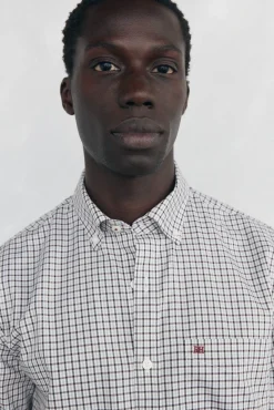 Hombre Pedro del Hierro Camisas>Camisa non iron oxford cuadros