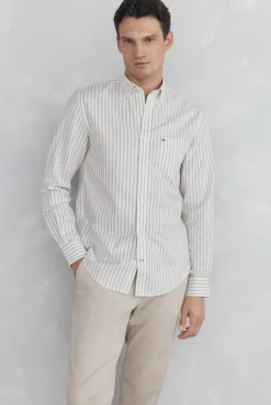 Hombre Pedro del Hierro Camisas>Camisa non iron oxford rayas