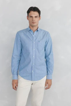 Hombre Pedro del Hierro Camisas>Camisa non iron oxford rayas