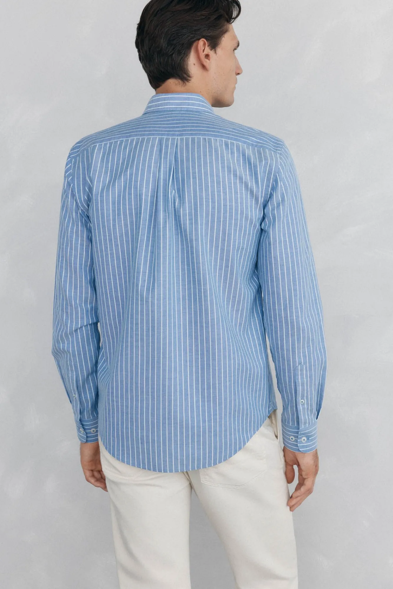 Hombre Pedro del Hierro Camisas>Camisa non iron oxford rayas