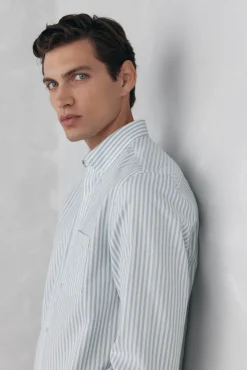 Hombre Pedro del Hierro Camisas>Camisa non iron oxford rayas