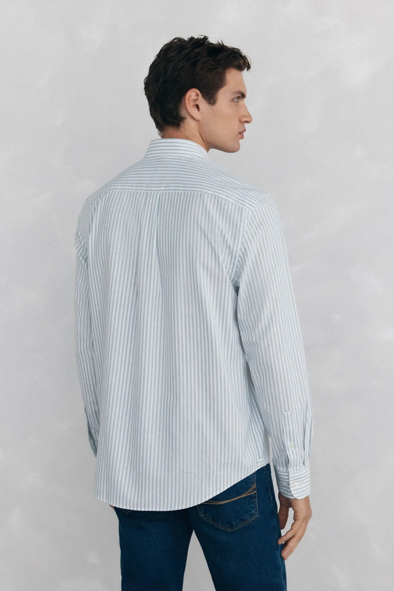 Hombre Pedro del Hierro Camisas>Camisa non iron oxford rayas