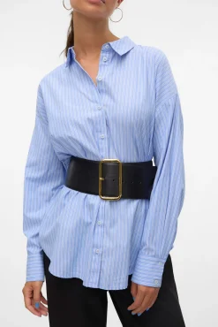 Mujer Vero Moda Blusas>Camisa oversize de manga larga