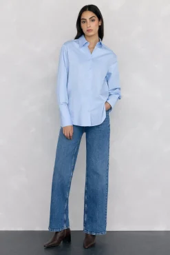 Mujer Pedro del Hierro Blusas>Camisa oversize lisa