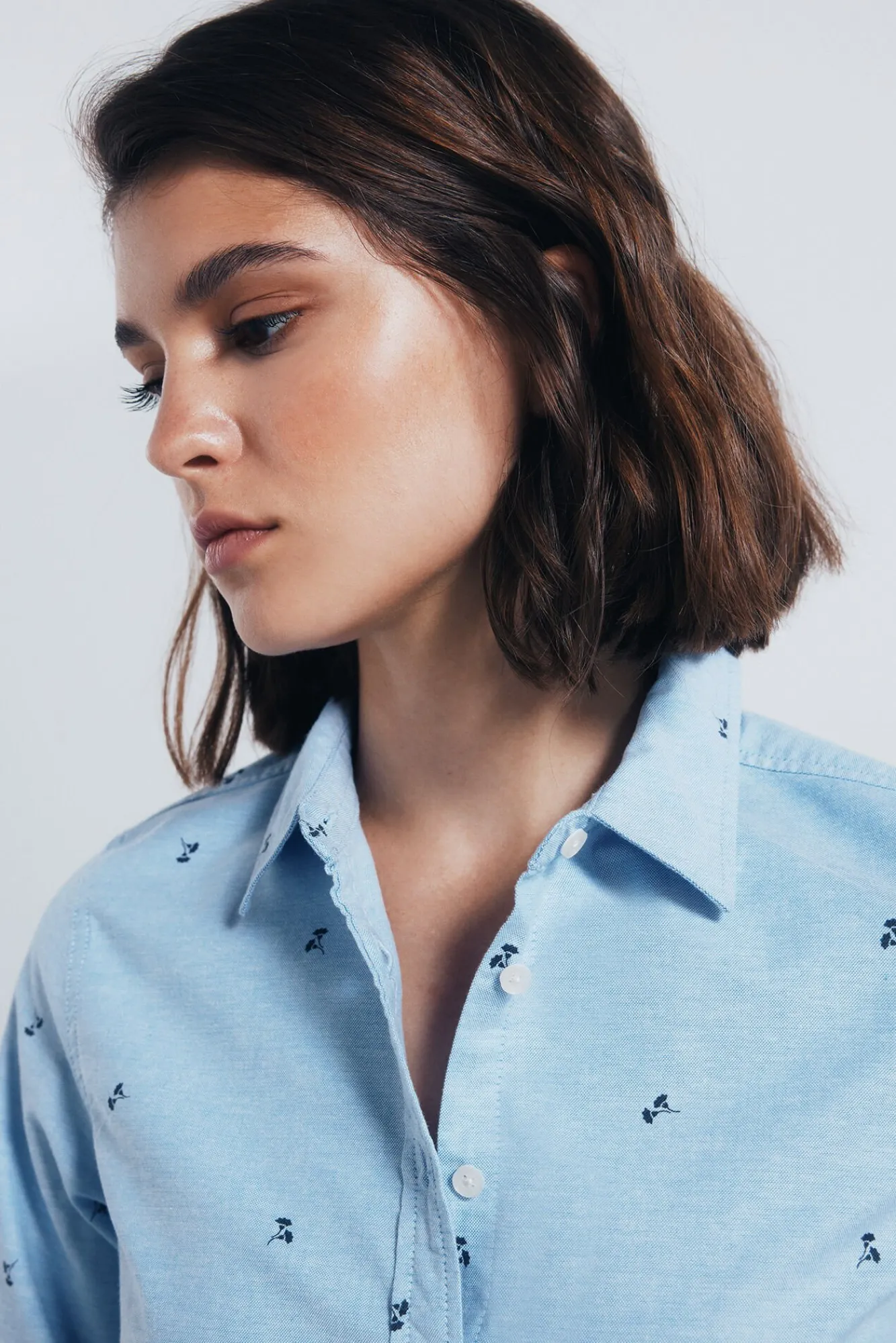 Mujer Springfield Blusas>Camisa Oxford algodón