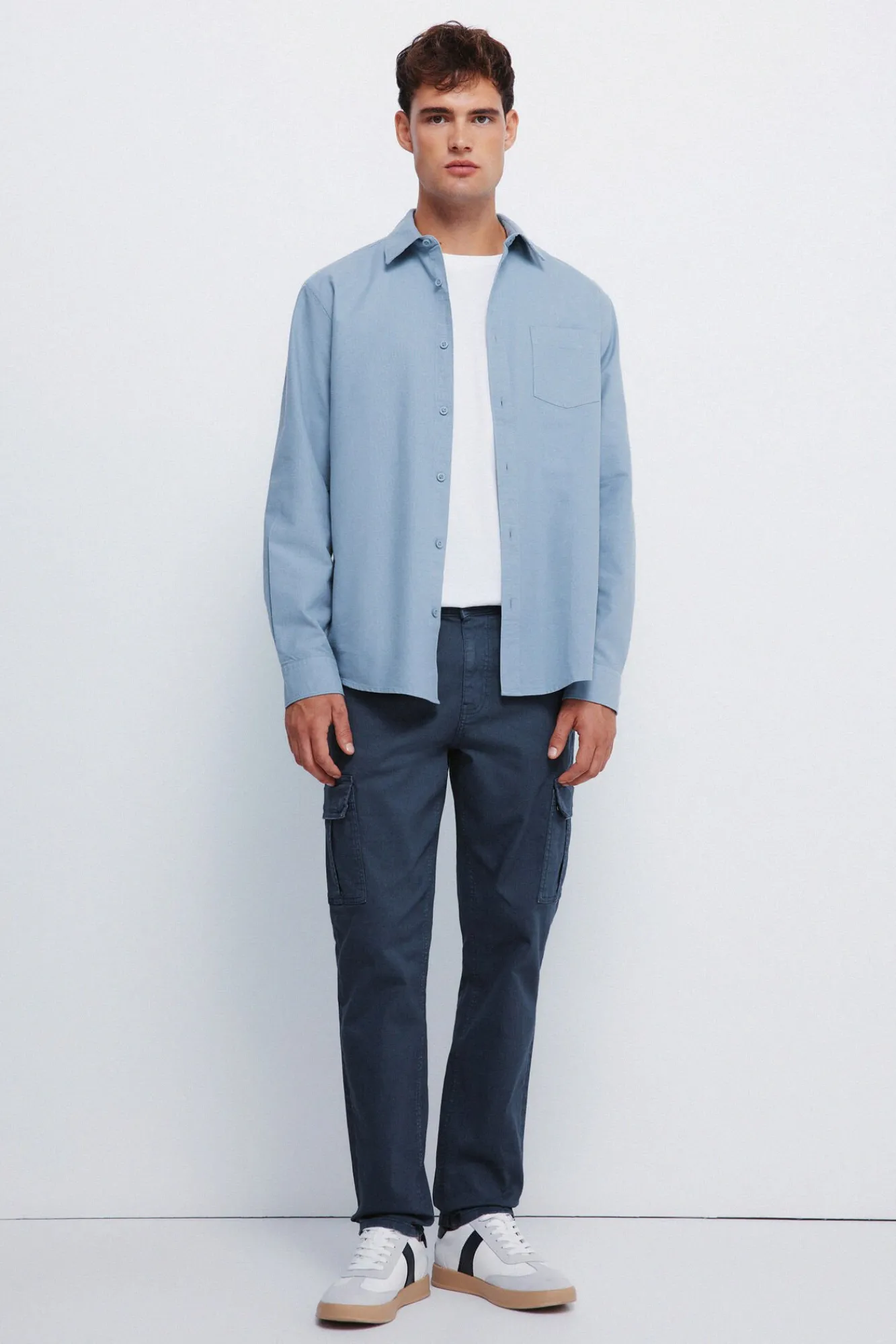 Hombre Springfield Camisas>Camisa oxford color