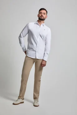 Hombre Street Monkey Camisas>Camisa Oxford con logo