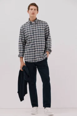 Hombre Cortefiel Camisas>Camisa oxford cuadros