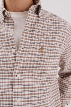 Hombre Cortefiel Camisas>Camisa oxford cuadros