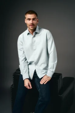 Hombre OOTO Camisas>Camisa oxford lisa