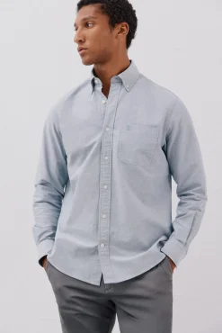 Hombre Cortefiel Camisas>Camisa oxford lisa