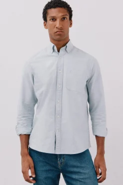 Hombre Cortefiel Camisas>Camisa oxford lisa