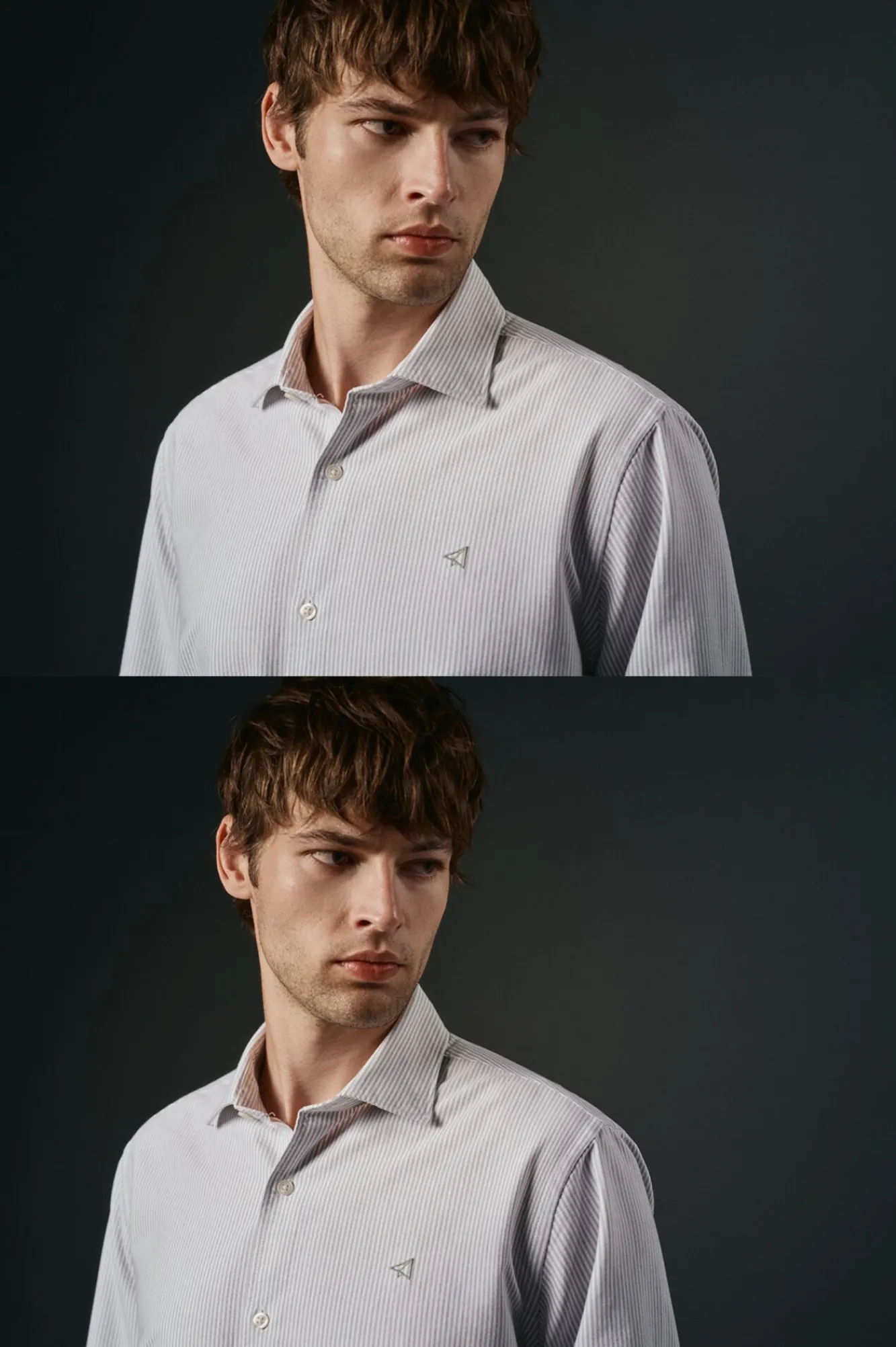 Hombre OOTO Camisas>Camisa oxford rayas