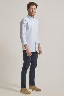 Hombre Street Monkey Camisas>Camisa oxford rayas