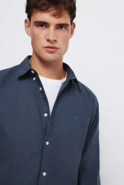 Hombre Springfield Camisas>Camisa oxford tinte en prenda