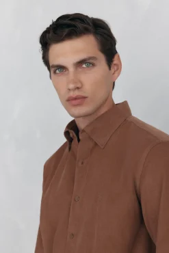 Hombre Pedro del Hierro Camisas>Camisa pana soft