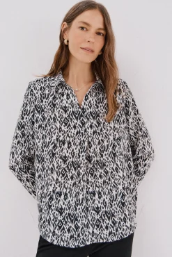 Mujer Cortefiel Blusas>Camisa pliegue