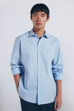 Hombre Springfield Camisas>Camisa popelín cuadros