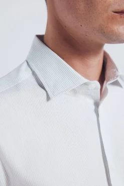 Hombre Springfield Camisas>Camisa popelín rayas