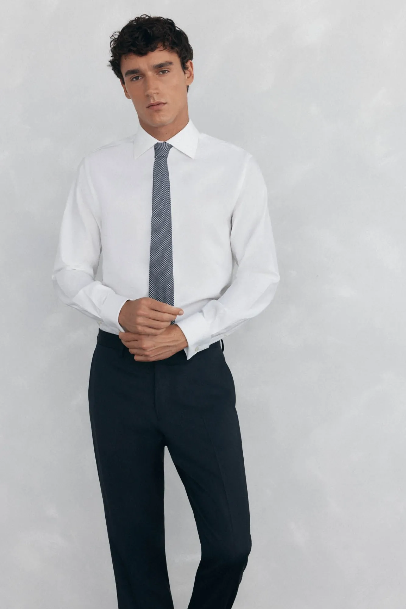 Hombre Pedro del Hierro Camisas De Vestir|Camisas>Camisa puño gemelos non iron + antimanchas