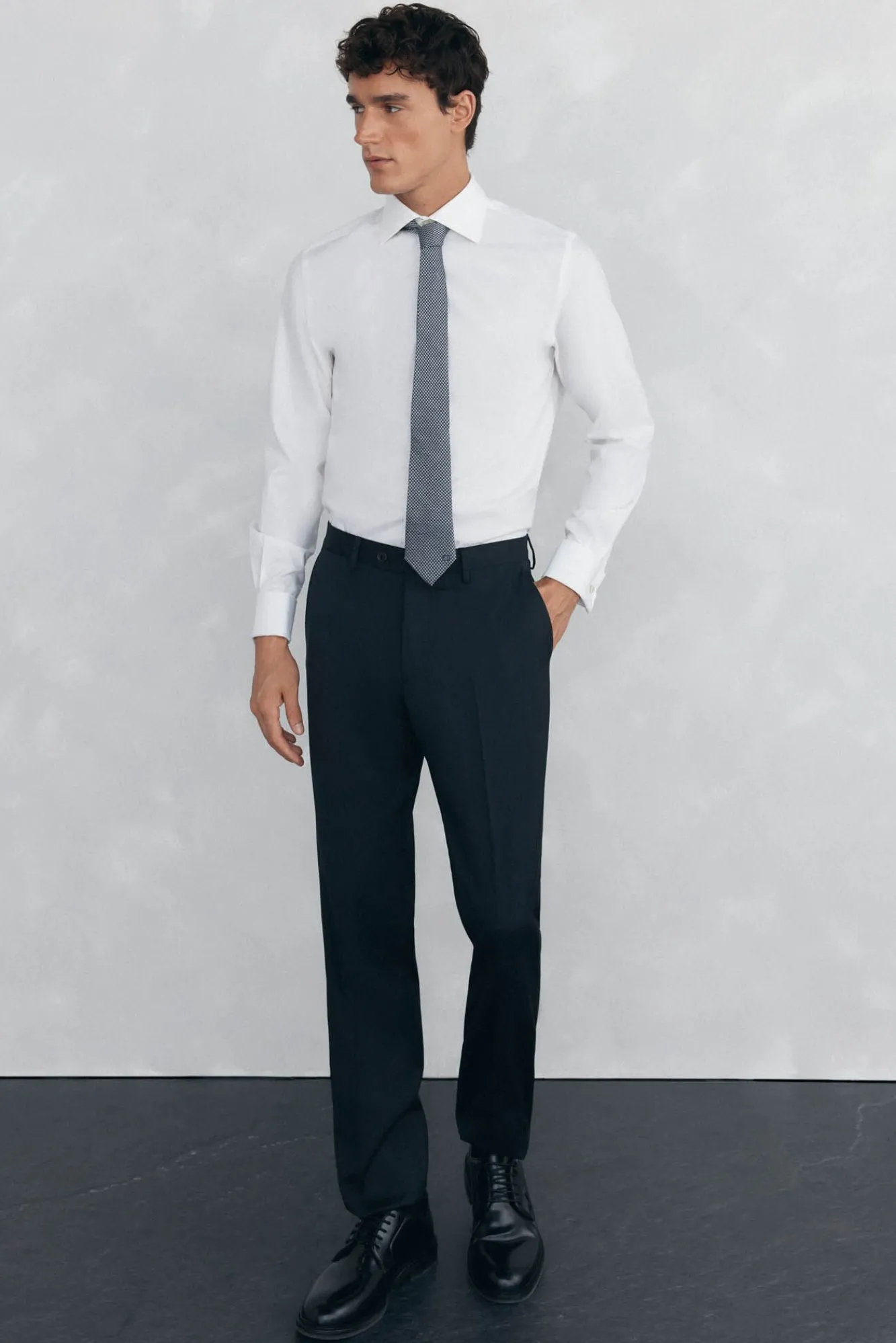 Hombre Pedro del Hierro Camisas De Vestir|Camisas>Camisa puño gemelos non iron + antimanchas