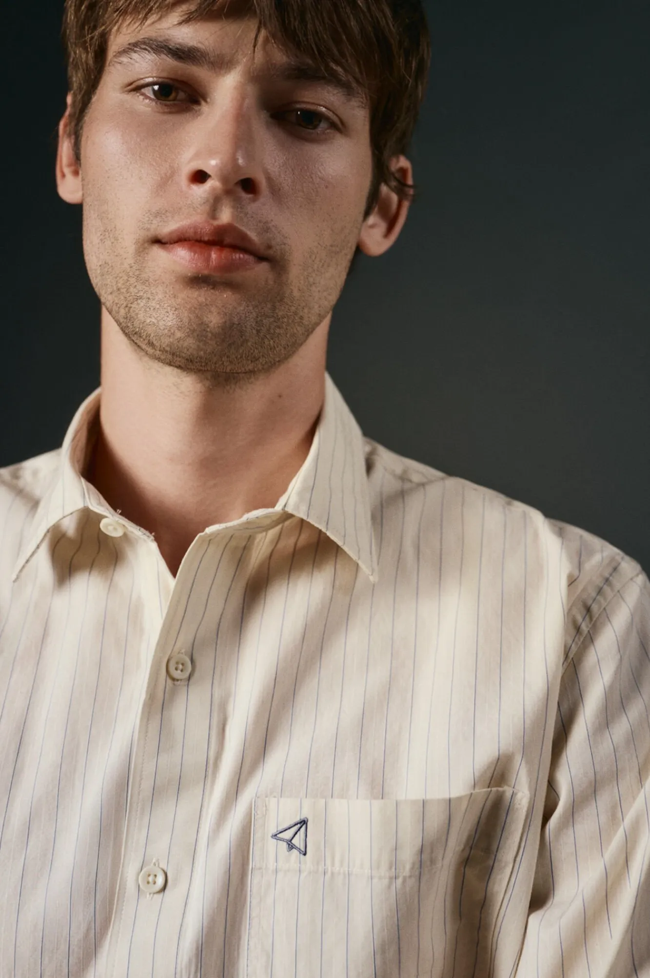 Hombre OOTO Camisas>Camisa rayas estructura