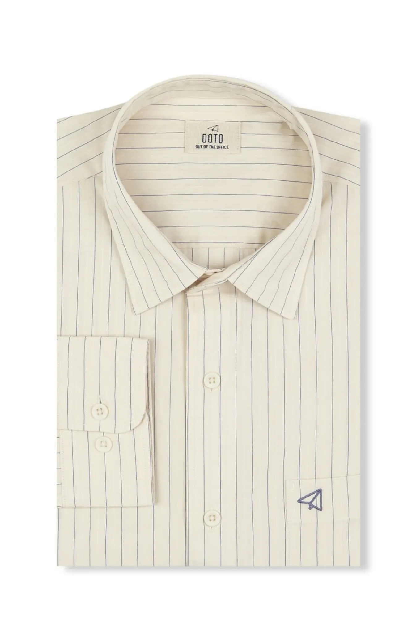 Hombre OOTO Camisas>Camisa rayas estructura