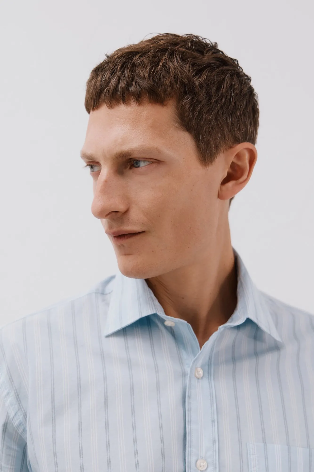 Hombre Cortefiel Camisas>Camisa rayas popelín