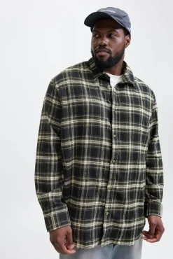 Hombre Jack & Jones PLUS Camisas>Camisa regular fit cuadros PLUS