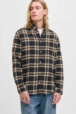 Hombre Jack & Jones Camisas>Camisa regular fit cuadros