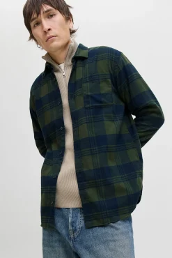 Hombre Jack & Jones Camisas>Camisa regular fit cuadros