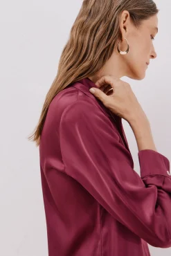 Mujer Cortefiel Blusas>Camisa satinada