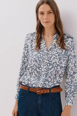 Mujer Cortefiel Blusas>Camisa satinada