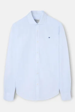 Hombre Silbon Camisas>Camisa sport classic mini cuadro