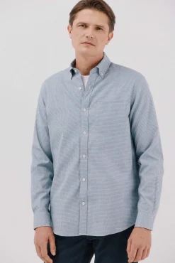 Hombre Cortefiel Camisas>Camisa twill cuadros