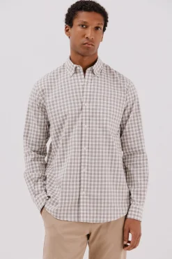 Hombre Cortefiel Camisas>Camisa twill cuadros