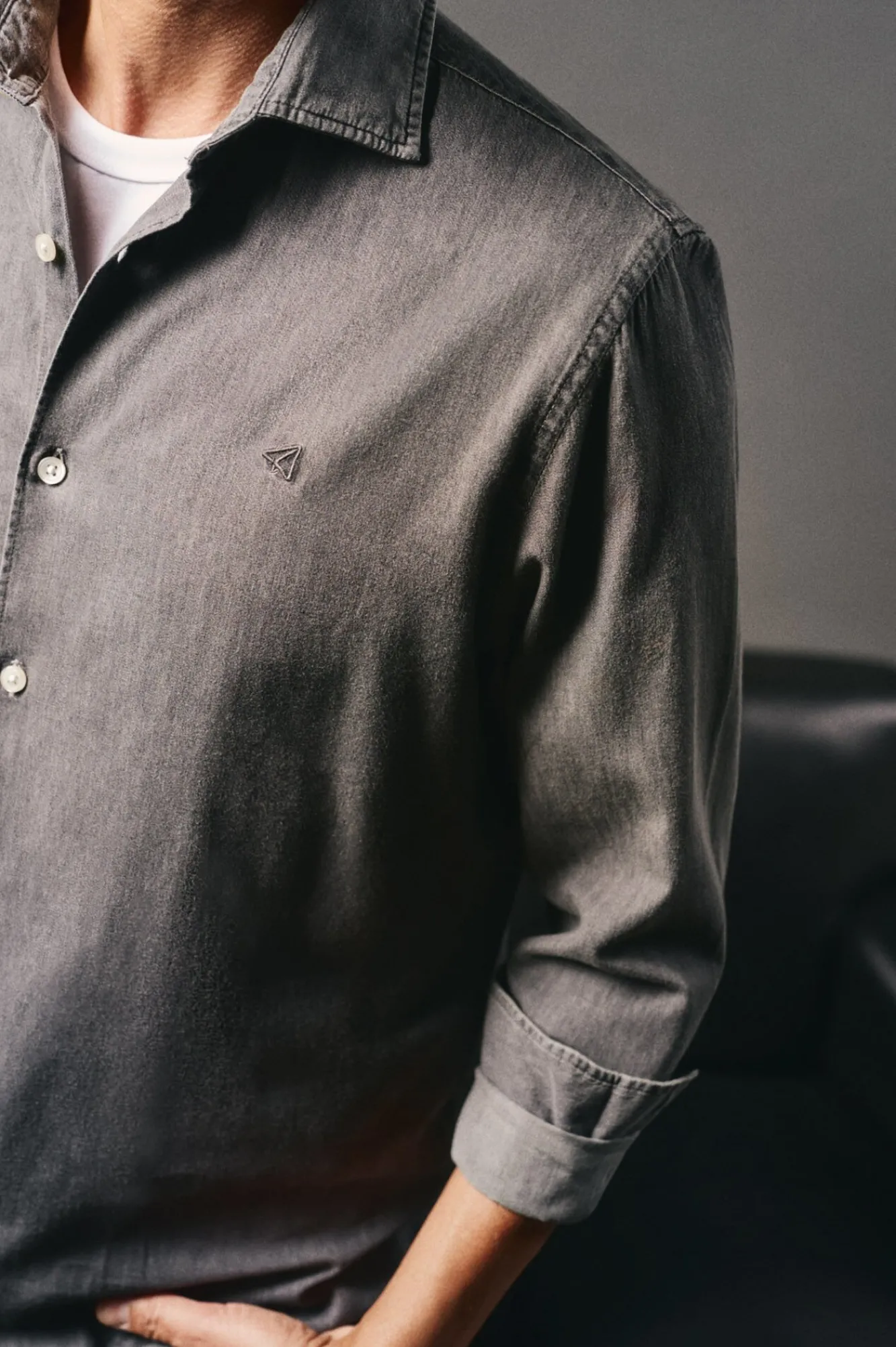 Hombre OOTO Camisas>Camisa vaquera