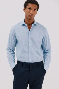 Hombre Cortefiel Camisas De Vestir|Camisas>Camisa vestir rayas fácil plancha