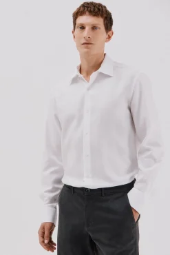 Hombre Cortefiel Camisas De Vestir|Camisas>Camisa vestir twill fácil plancha