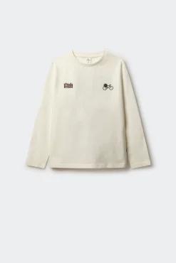 Niños Springfield Kids Camisetas|Camisas>Camisera manga larga bici Japón niño