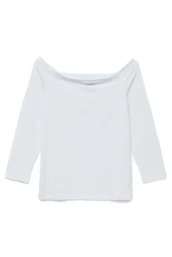 Mujer Vero Moda Camisetas>Camiseta algodón manga 7/8