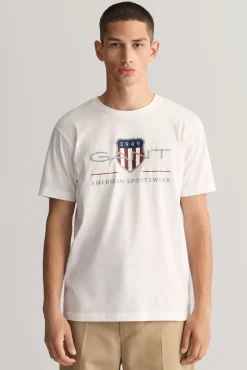 Hombre Gant Camisetas>Camiseta Archive Shield