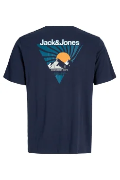 Hombre Jack & Jones Camisetas>Camiseta back print