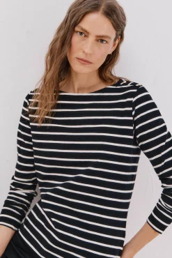 Mujer Cortefiel Camisetas>Camiseta barco botones