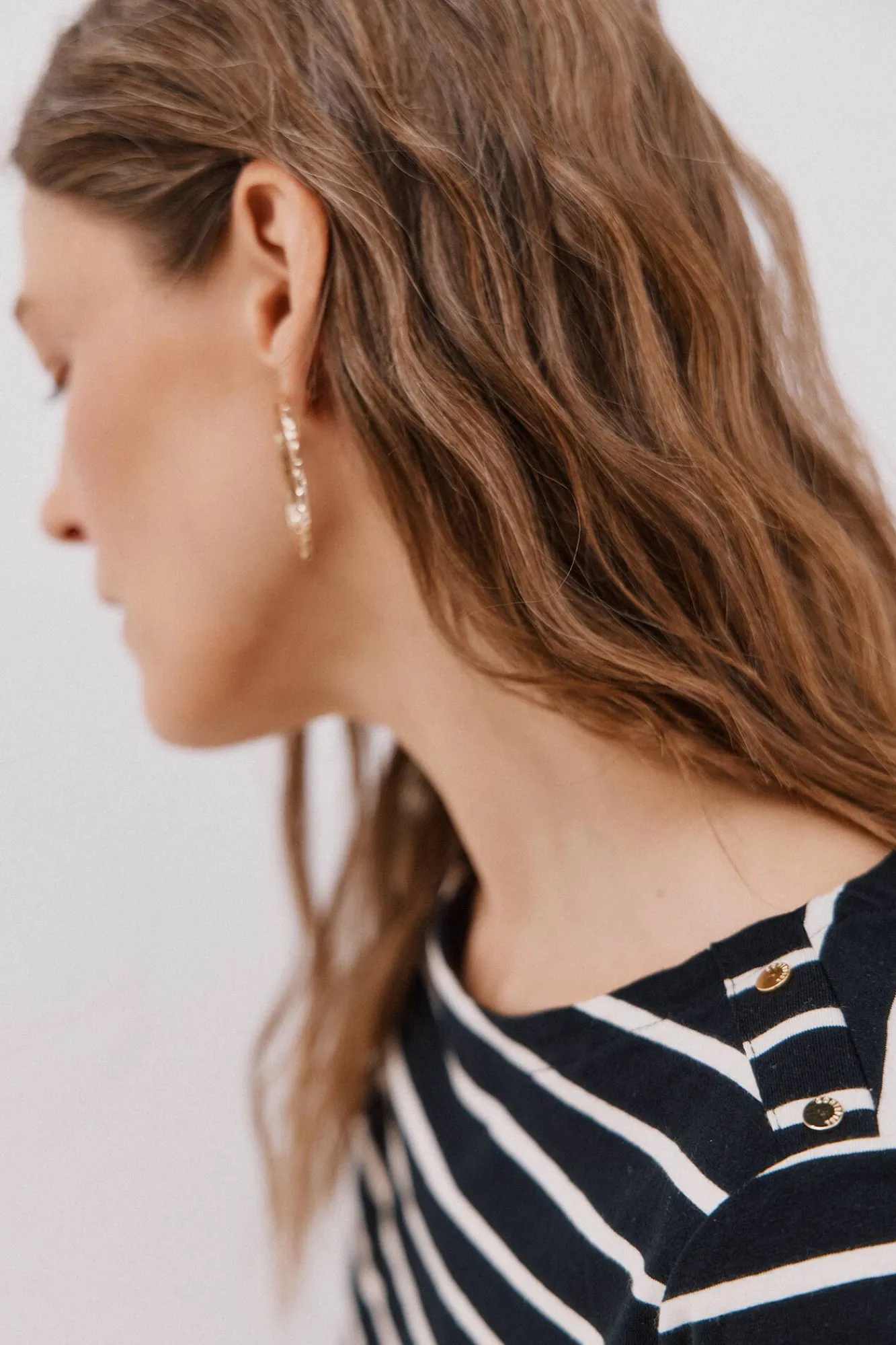 Mujer Cortefiel Camisetas>Camiseta barco botones